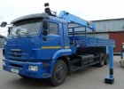 Автомобиль с краном-манипулятором Dong Yang SS1506 на КАМАЗ-65117